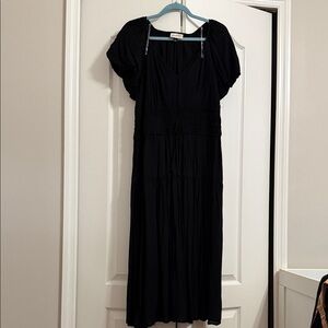 Universal Thread Black Midi Dress